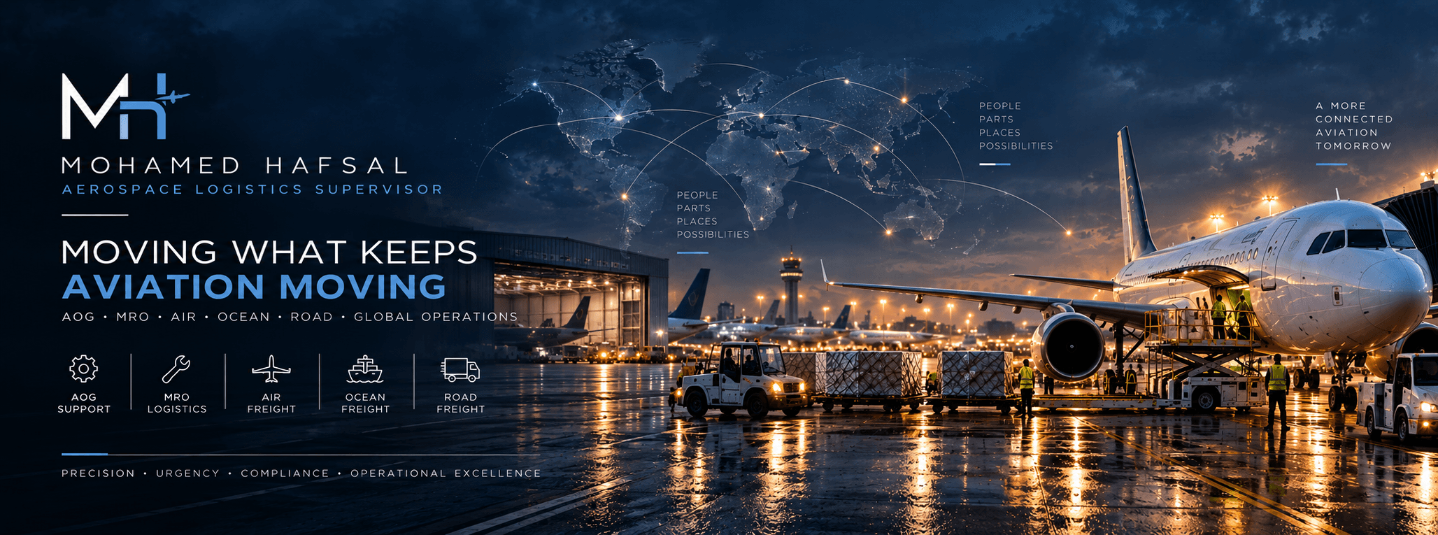 Mohamed Hafsal — Moving What Keeps Aviation Moving